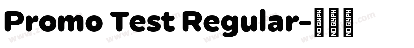 Promo Test Regular字体转换